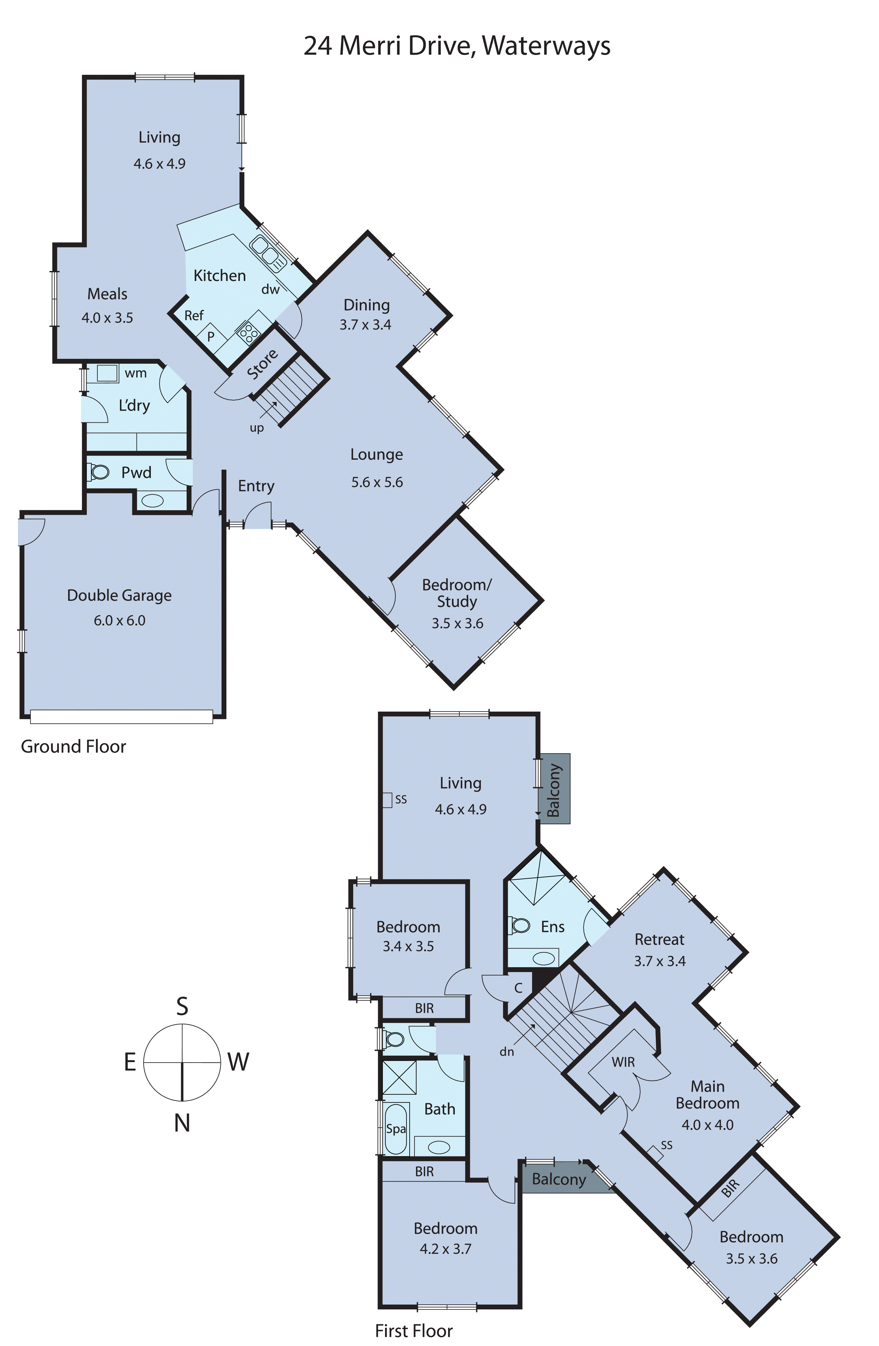 24 Merri Drive, Waterways VIC 3195 - Floorplan