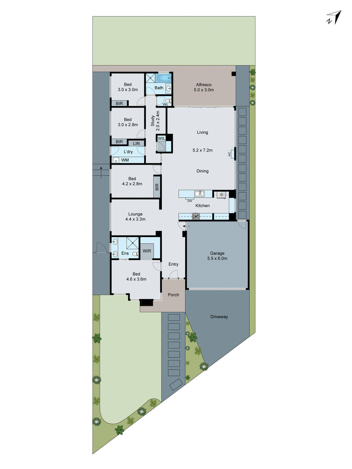 24 Moncrieff Crescent, Wandana Heights VIC 3216 - Floorplan