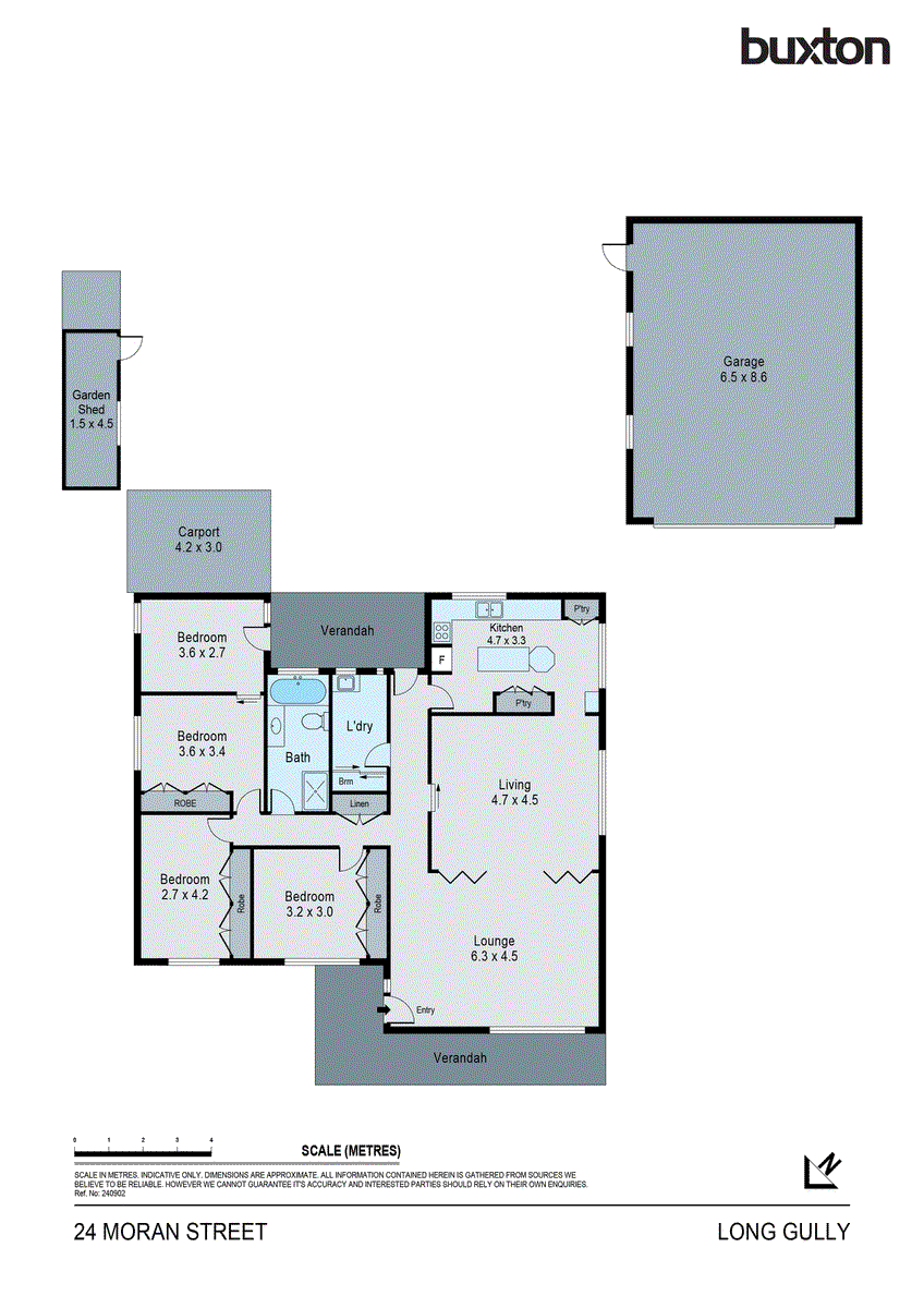 24 Moran Street, Long Gully VIC 3550 - Floorplan