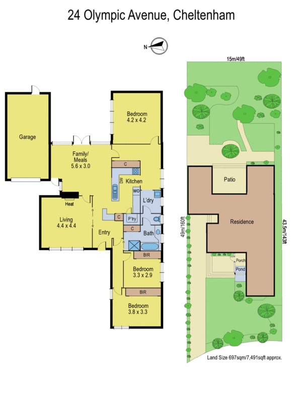 24 Olympic Avenue, Cheltenham VIC 3192 - Floorplan
