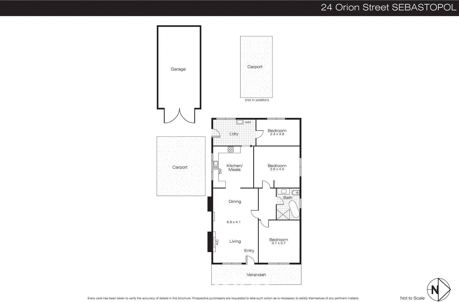 24 Orion Street, Sebastopol VIC 3356 - Floorplan
