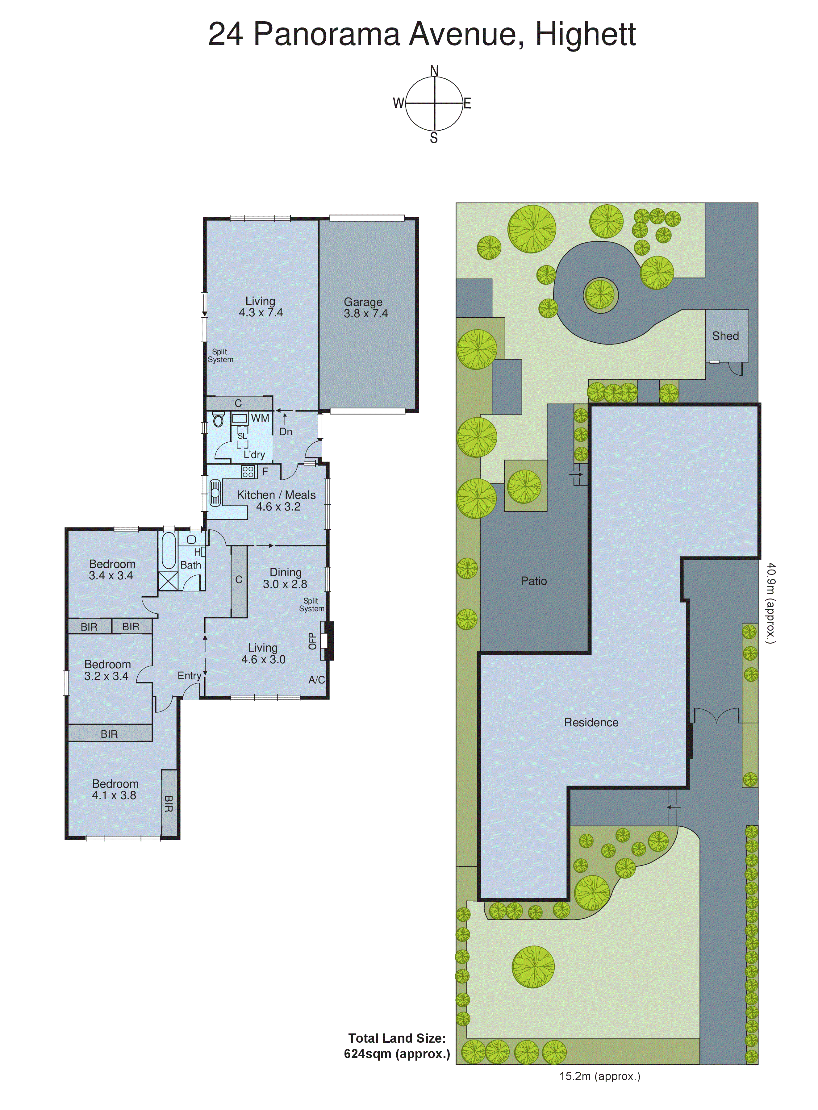 24 Panorama Avenue, Highett VIC 3190 - Floorplan