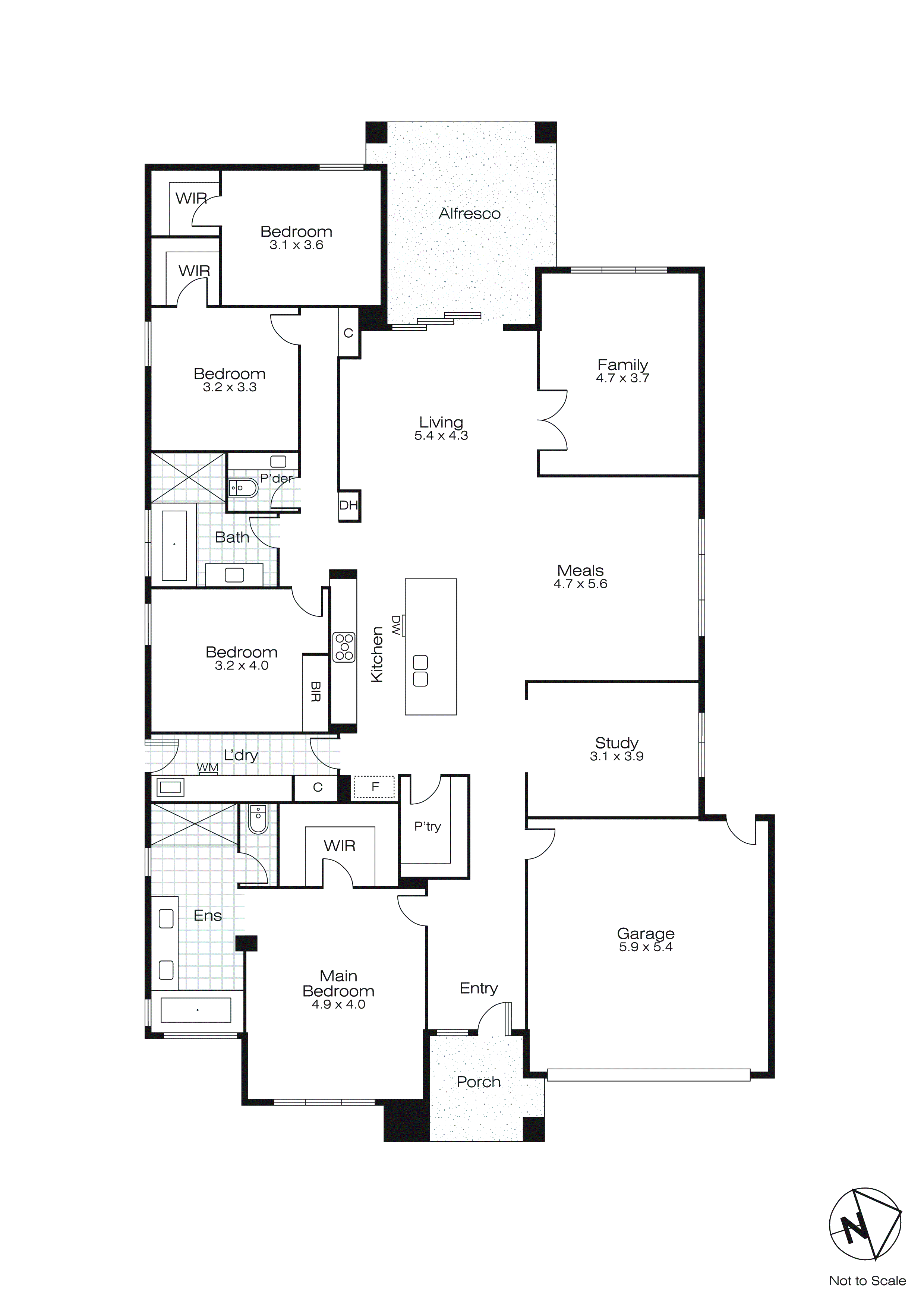 24 Pernonie Street, Lucas VIC 3350 - Floorplan