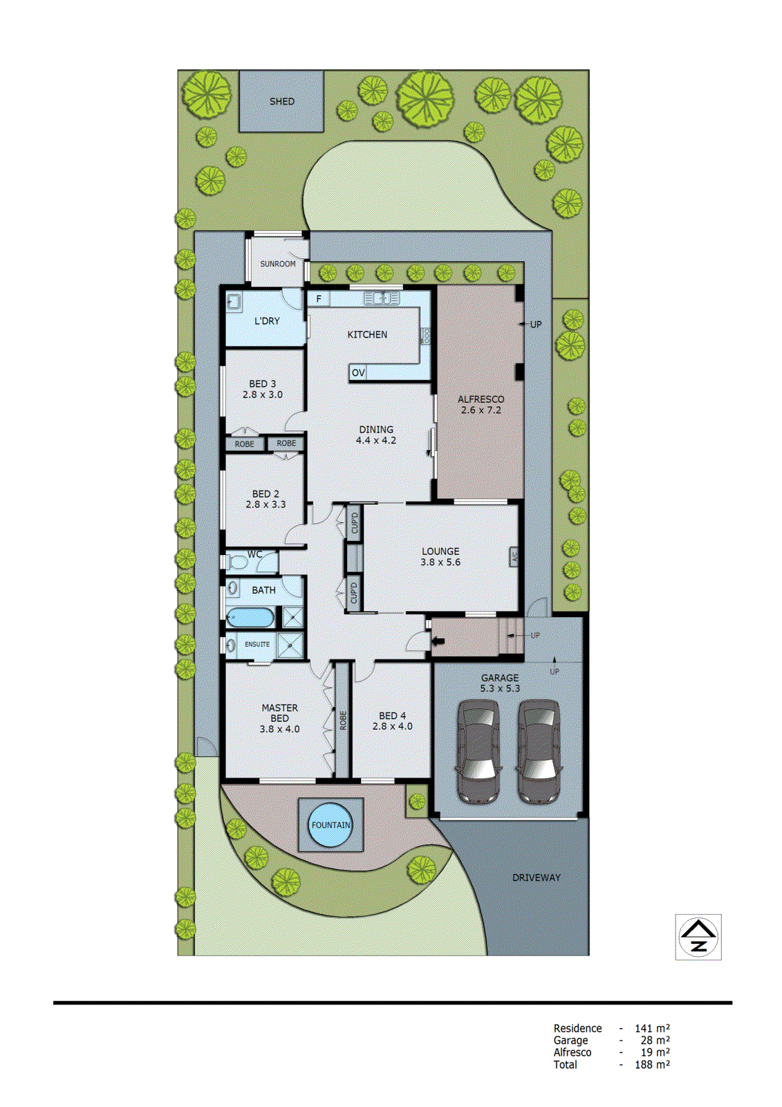 24 Pickworth Drive, Dingley Village VIC 3172 - Floorplan