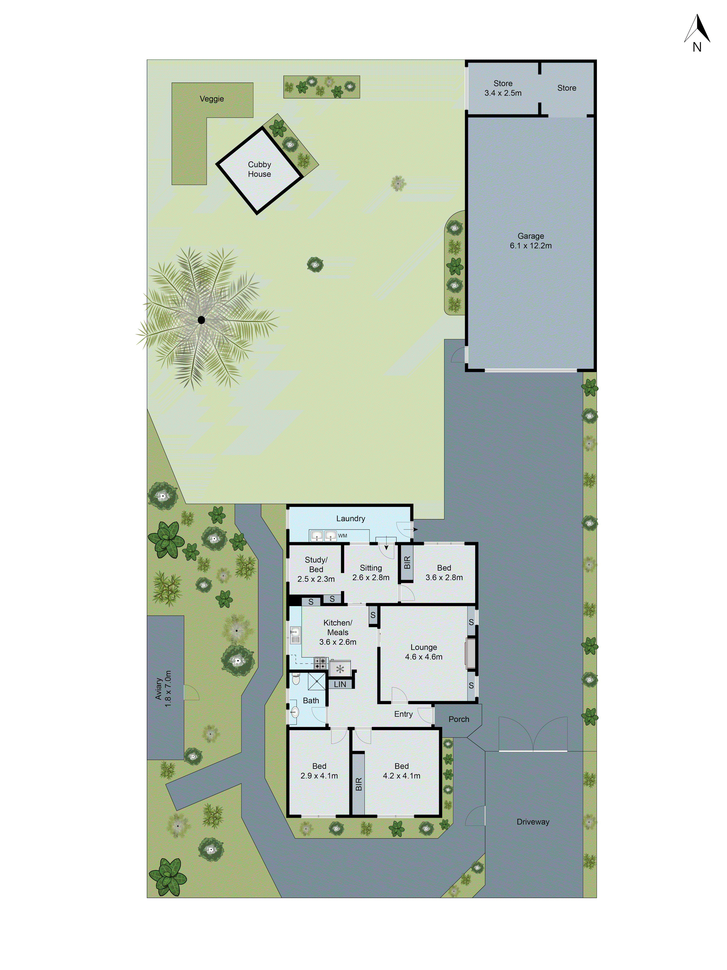 24 Regent Street, Whittington VIC 3219 - Floorplan