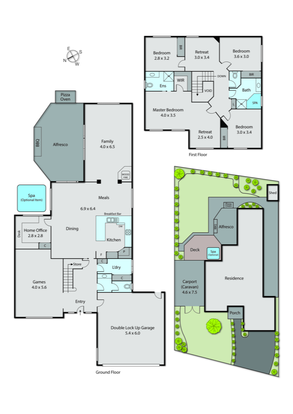 24 Sanctuary Place, Aspendale Gardens VIC 3195 - Floorplan