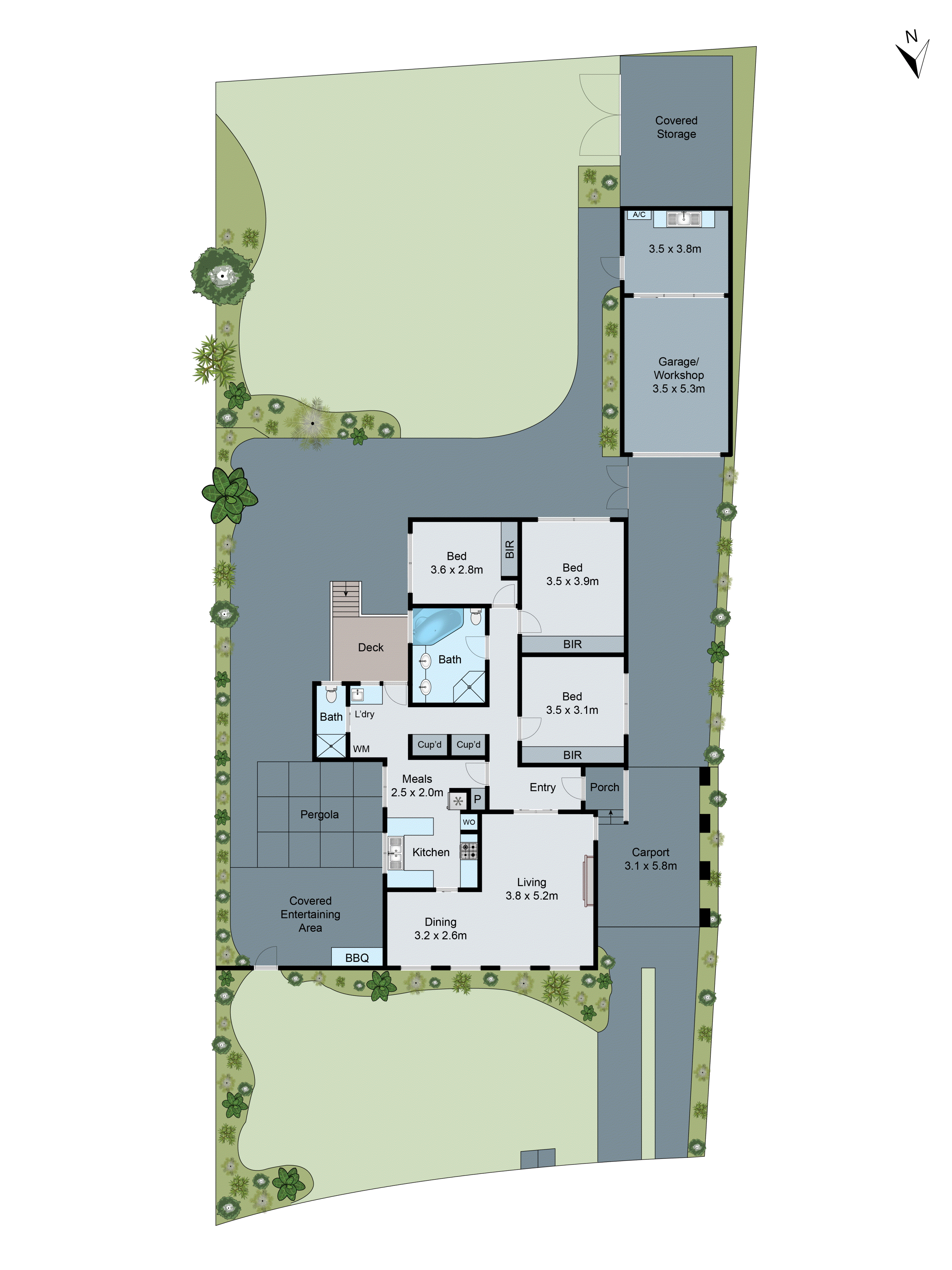 24 Saniky Street, Notting Hill VIC 3168 - Floorplan