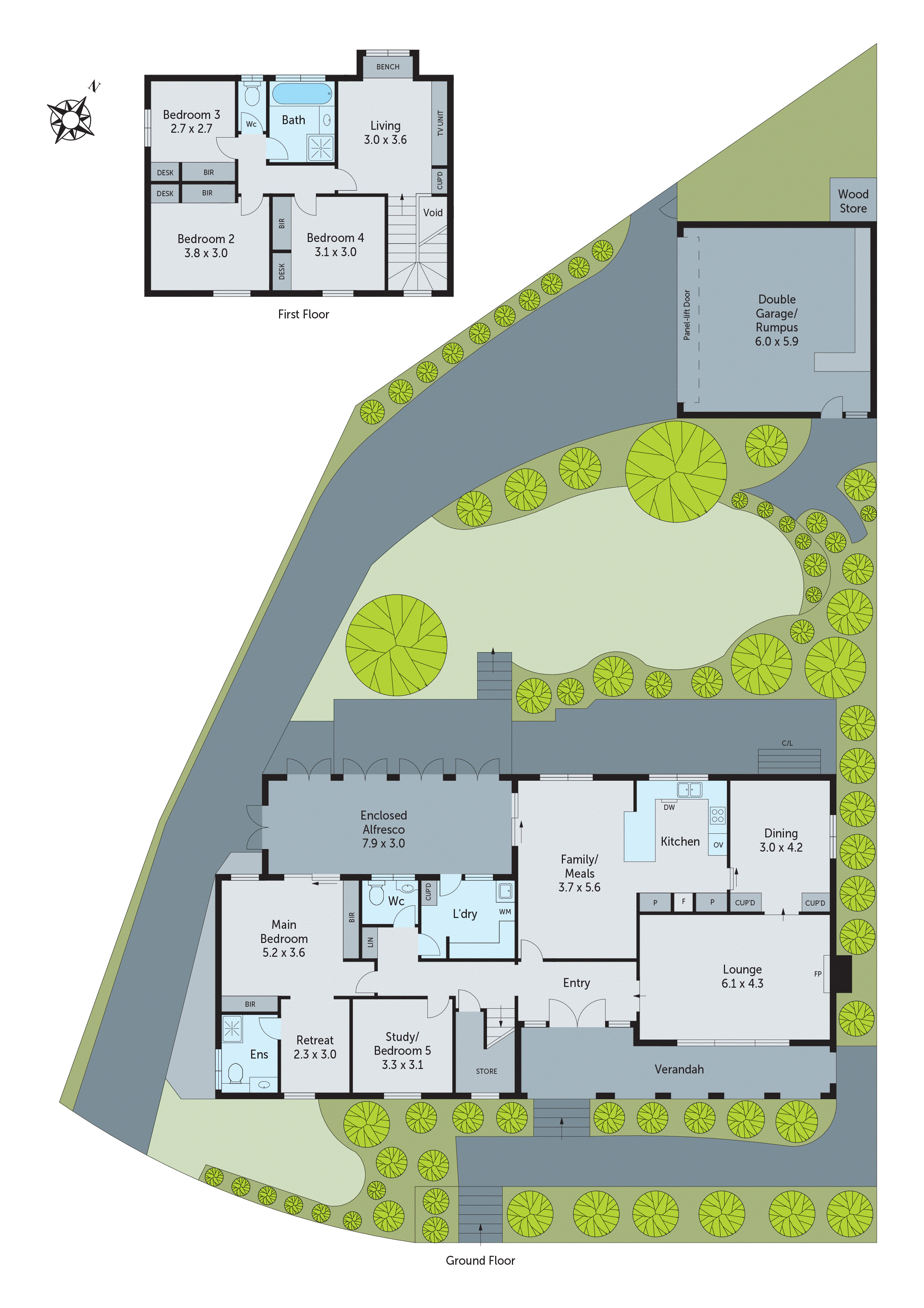 24 Shoubra Drive, Highton VIC 3216 - Floorplan