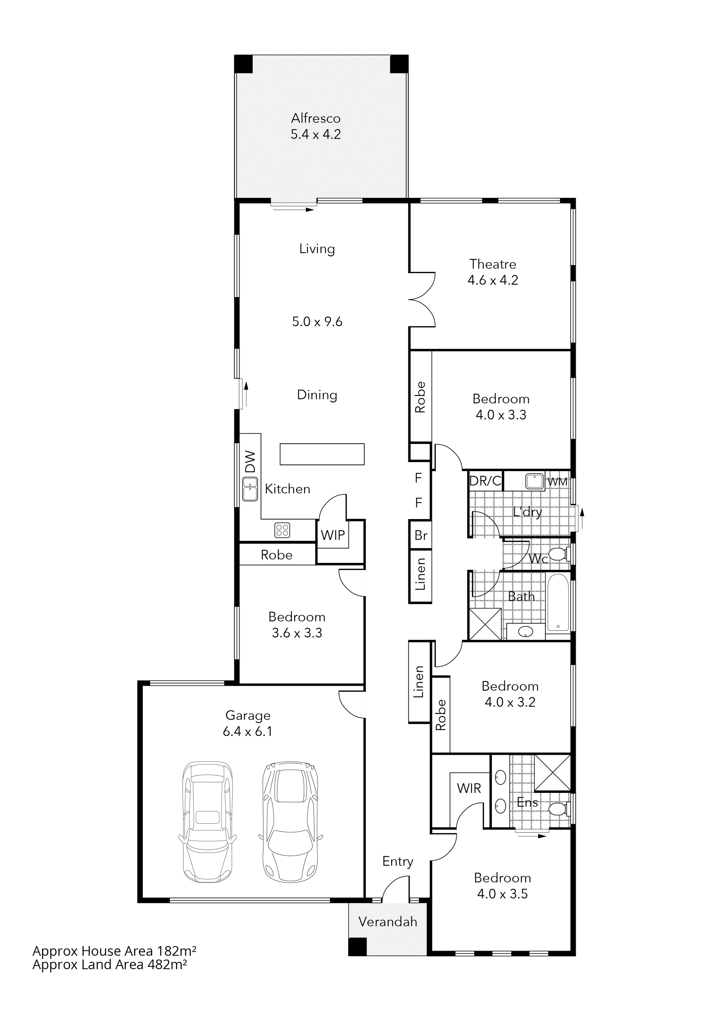 24 Sorrento Drive, Alfredton VIC 3350 - Floorplan