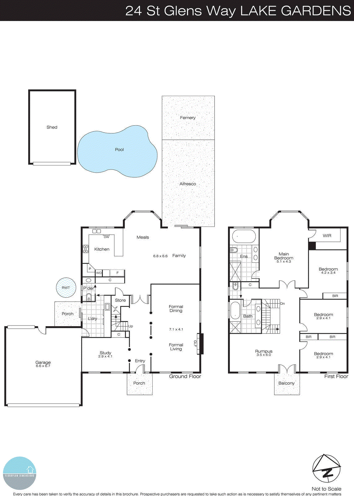 24 St Glens Way, Lake Gardens VIC 3355 - Floorplan