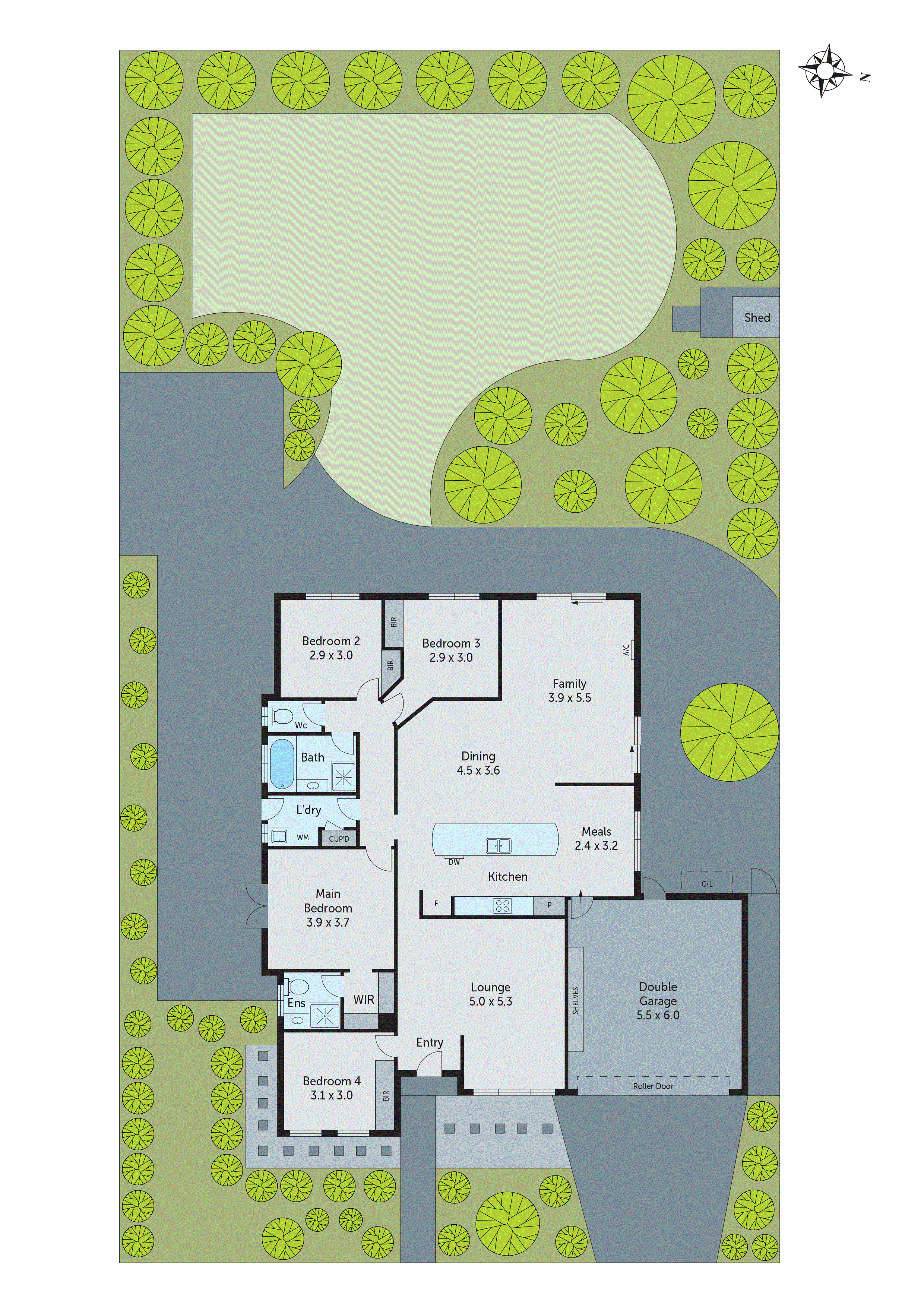 24 Stanbury Avenue, Highton VIC 3216 - Floorplan