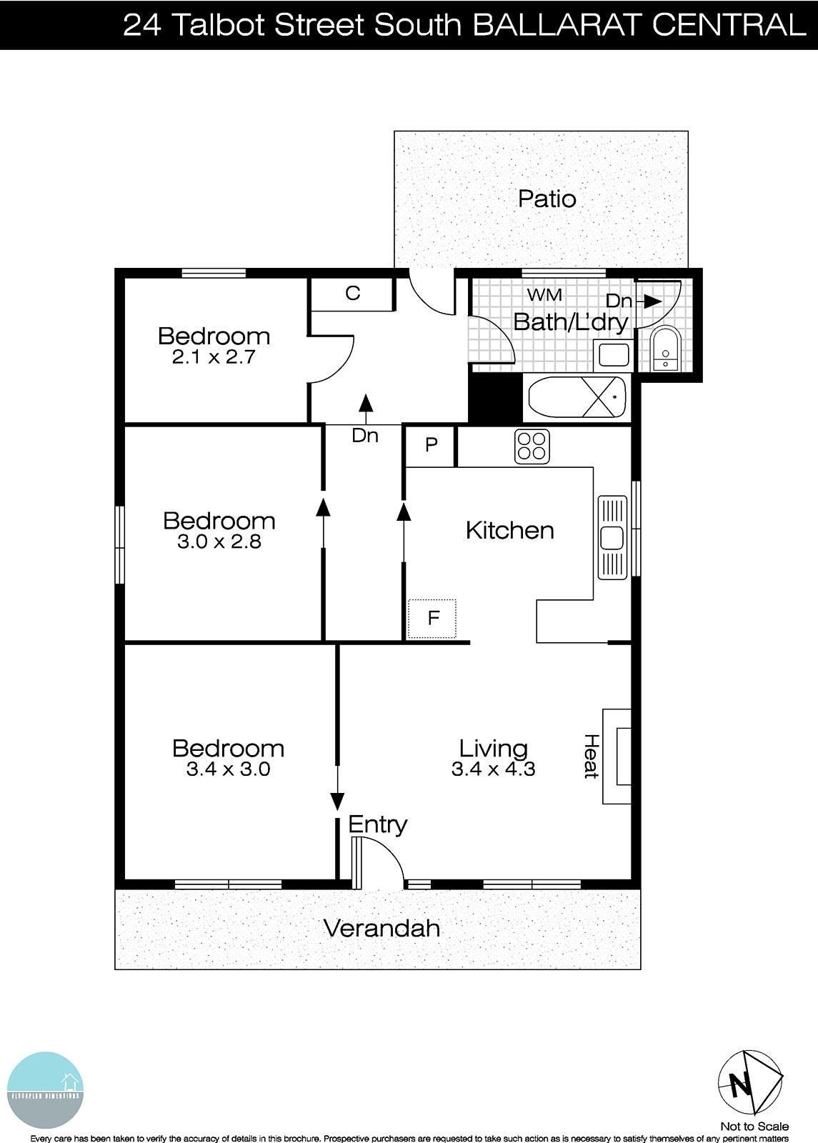 24 Talbot Street South, Ballarat Central VIC 3350 - Floorplan