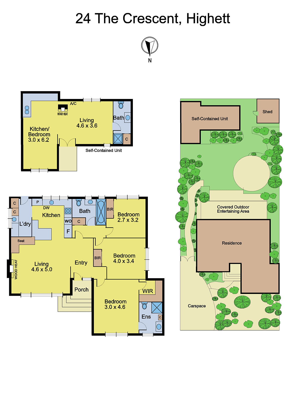24 The Crescent, Highett VIC 3190 - Floorplan