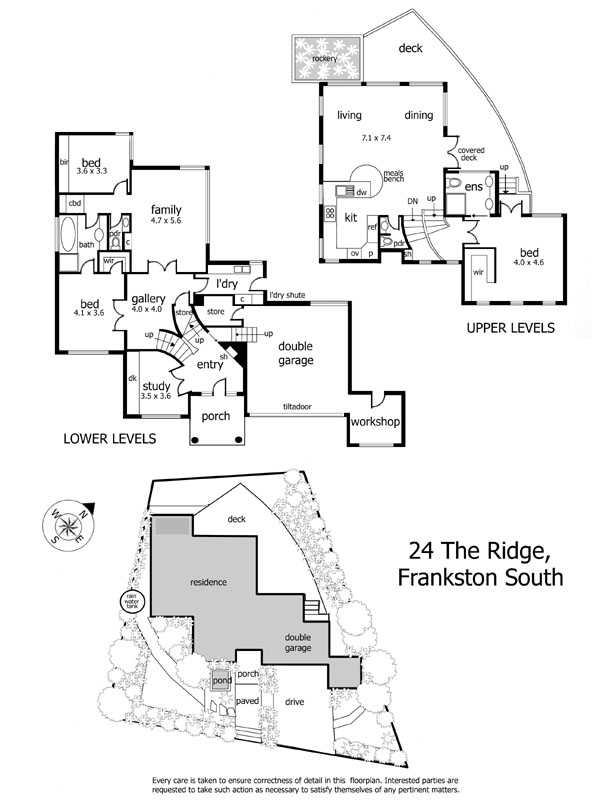 24 The Ridge, FRANKSTON SOUTH VIC 3199 - Floorplan