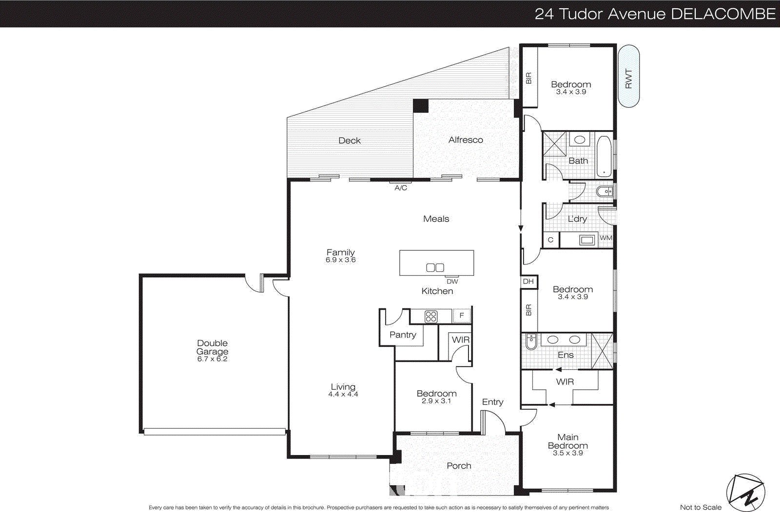 24 Tudor Avenue, Delacombe VIC 3356 - Floorplan