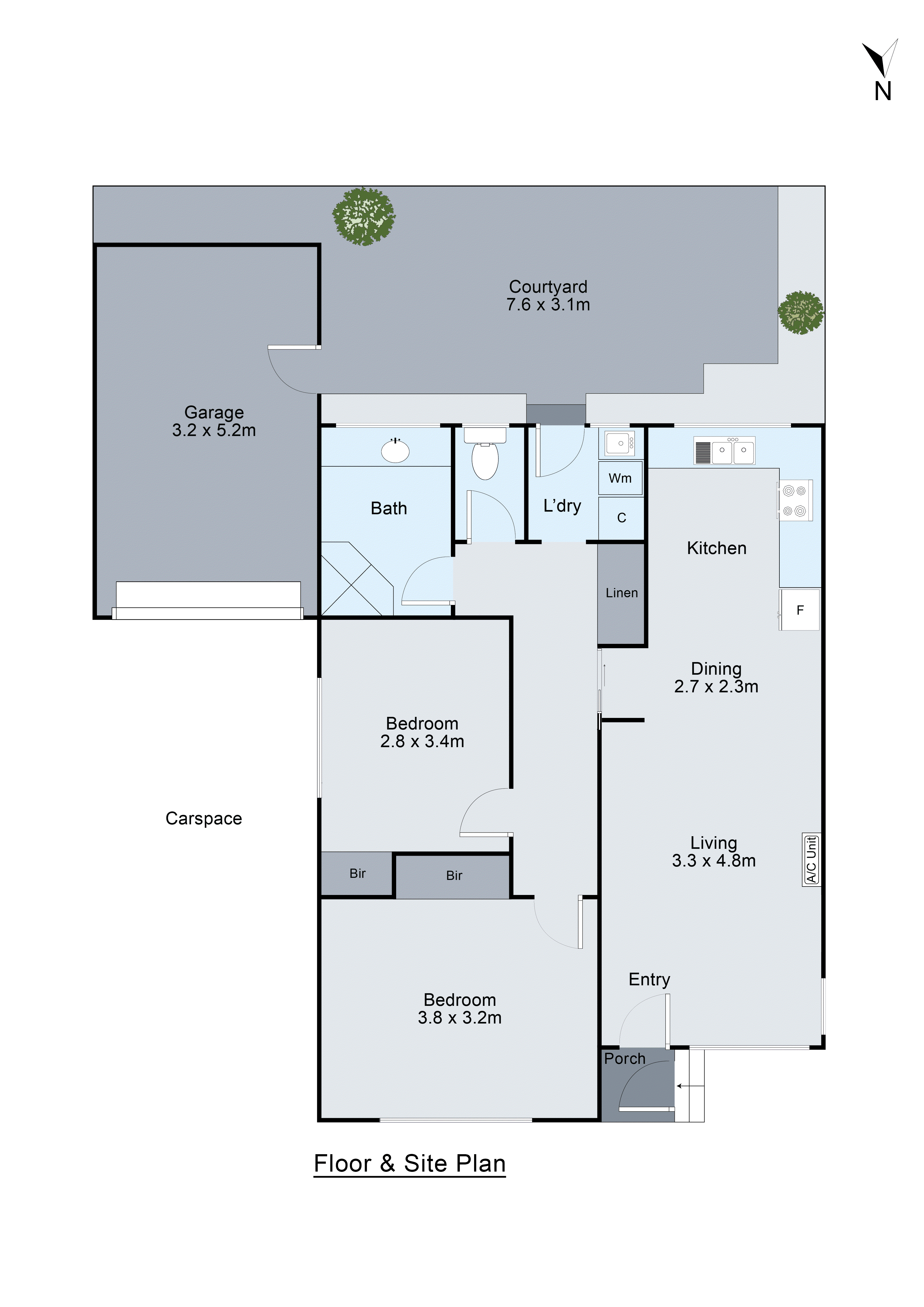 2/4 Vision Street, Chadstone VIC 3148 - Floorplan