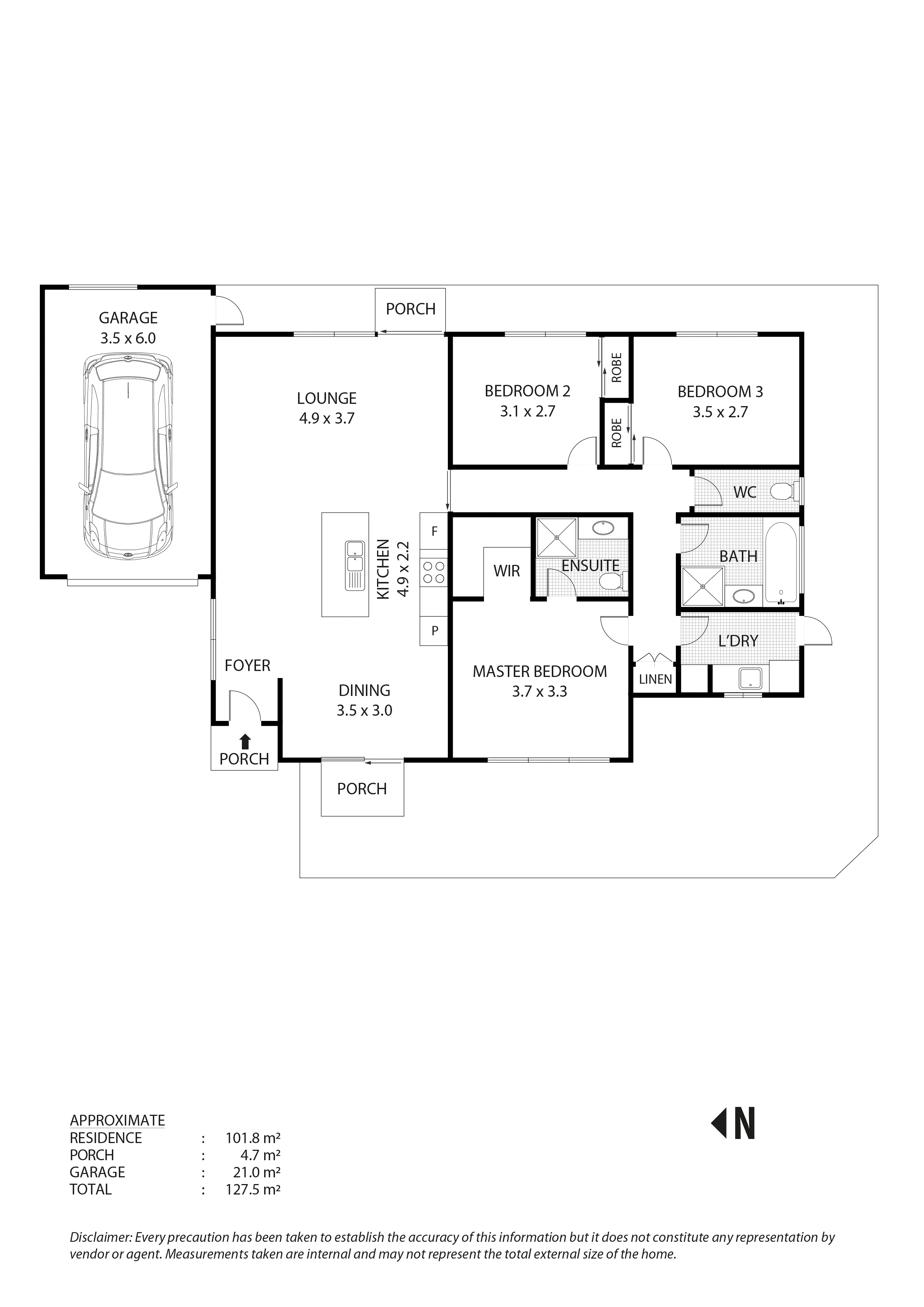 2/4 Waterway Court, Kilmore VIC 3764 - Floorplan
