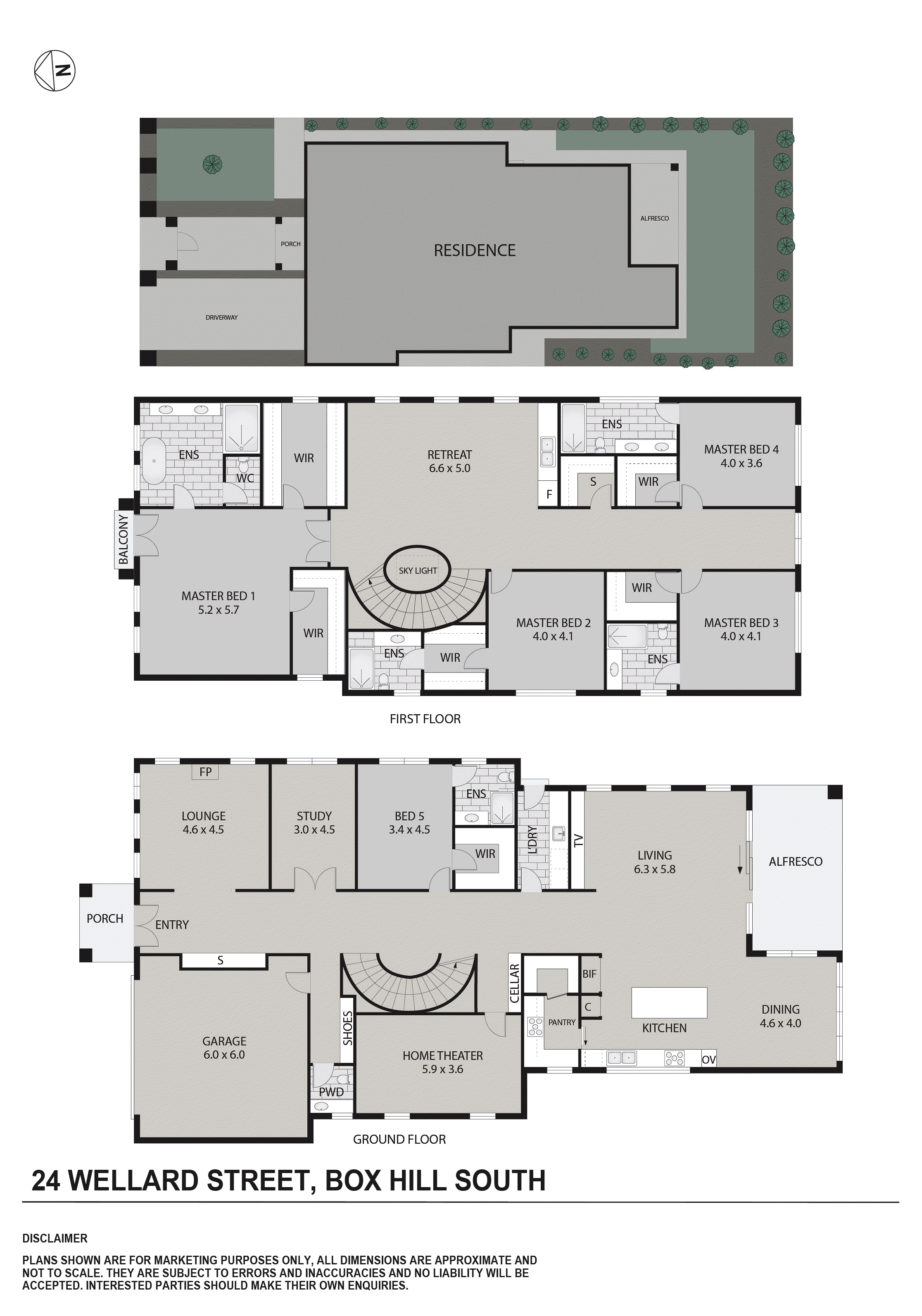 24 Wellard Road, Box Hill South VIC 3128 - Floorplan