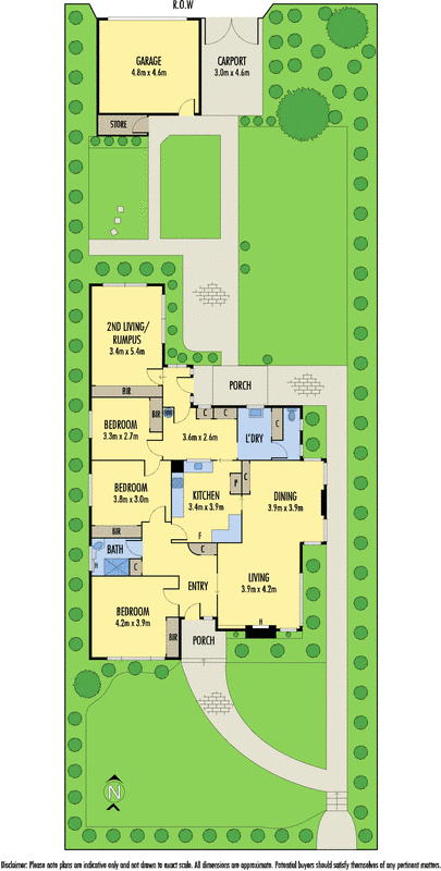 24 Wimmera Avenue, Manifold Heights VIC 3218 - Floorplan