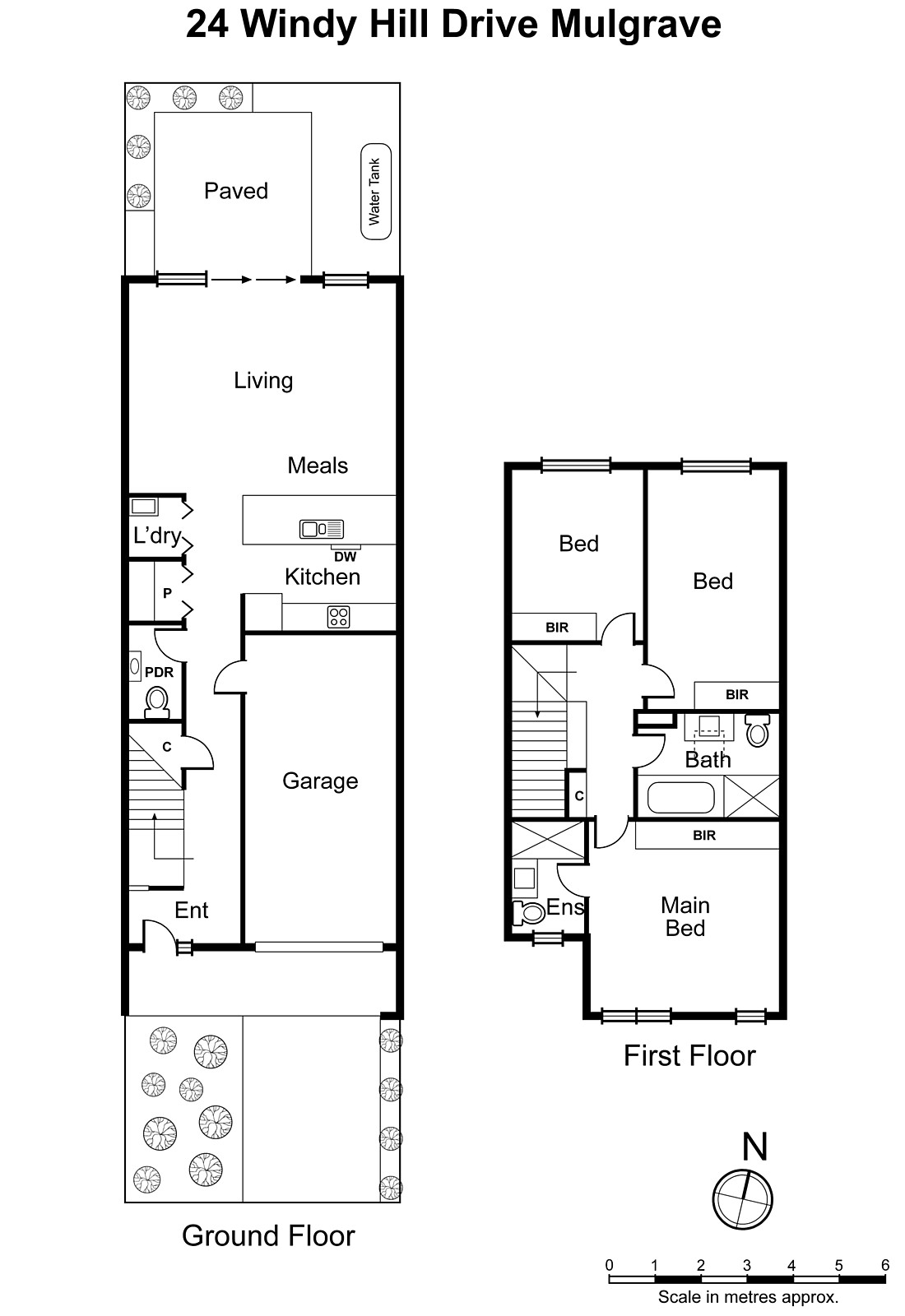 24 Windy Hill Drive, Mulgrave VIC 3170 - Floorplan