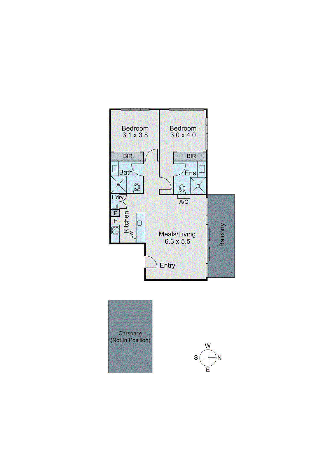 2/4 Yarra Bing Crescent, Burwood VIC 3125 - Floorplan