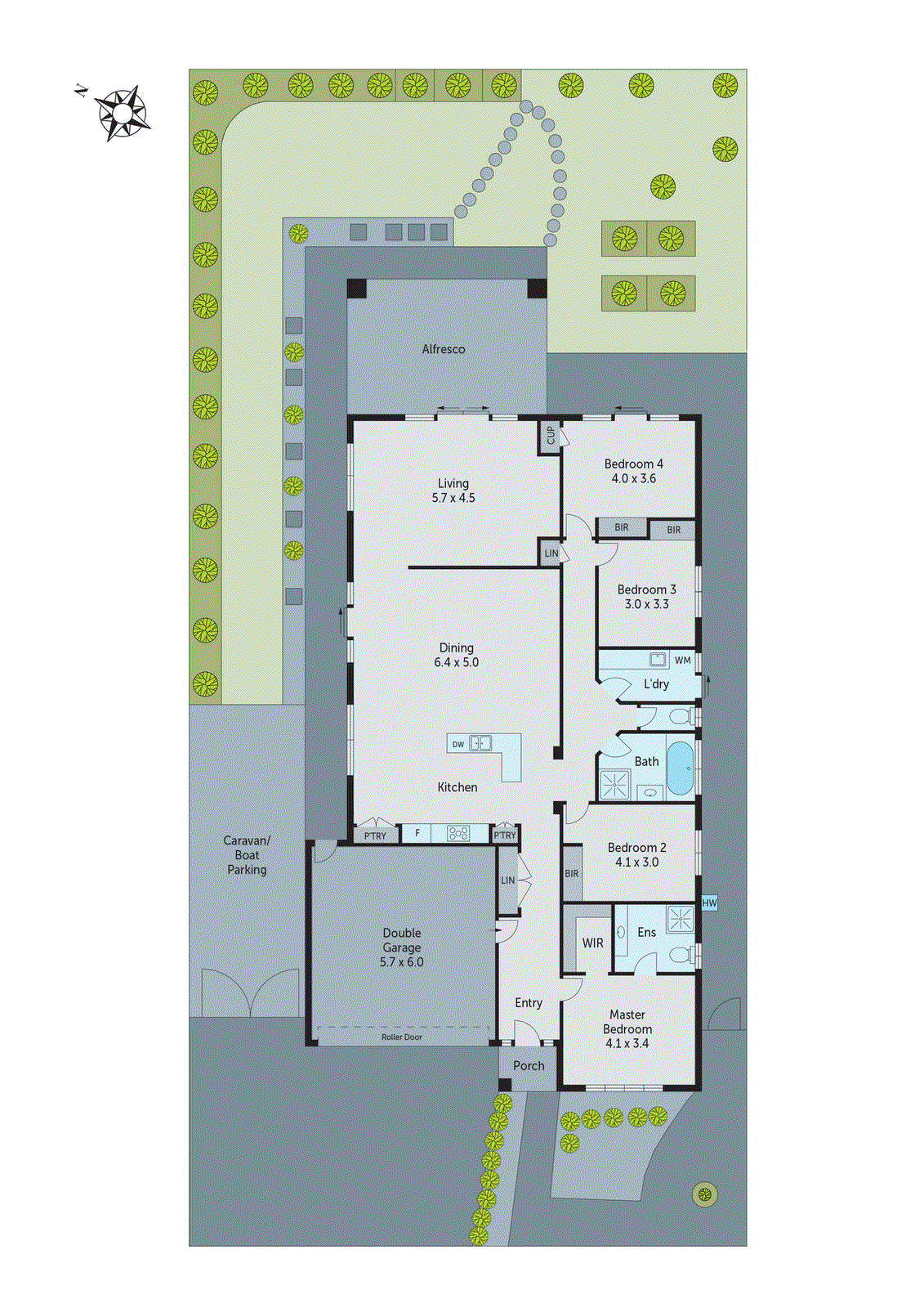 24 Yeoman Crescent, Leopold VIC 3224 - Floorplan