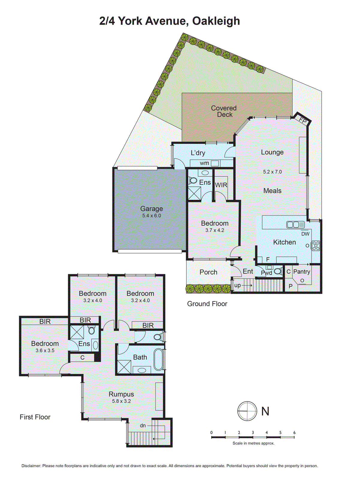 2/4 York Avenue, Oakleigh VIC 3166 - Floorplan