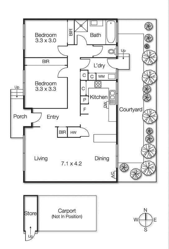 2/40-42 Bamfield Street, Sandringham VIC 3191 - Floorplan
