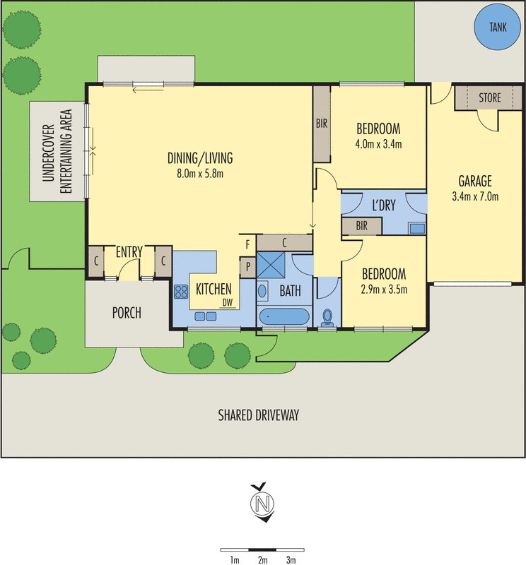 2/40-42 Townsend Road, St Albans Park VIC 3219 - Floorplan