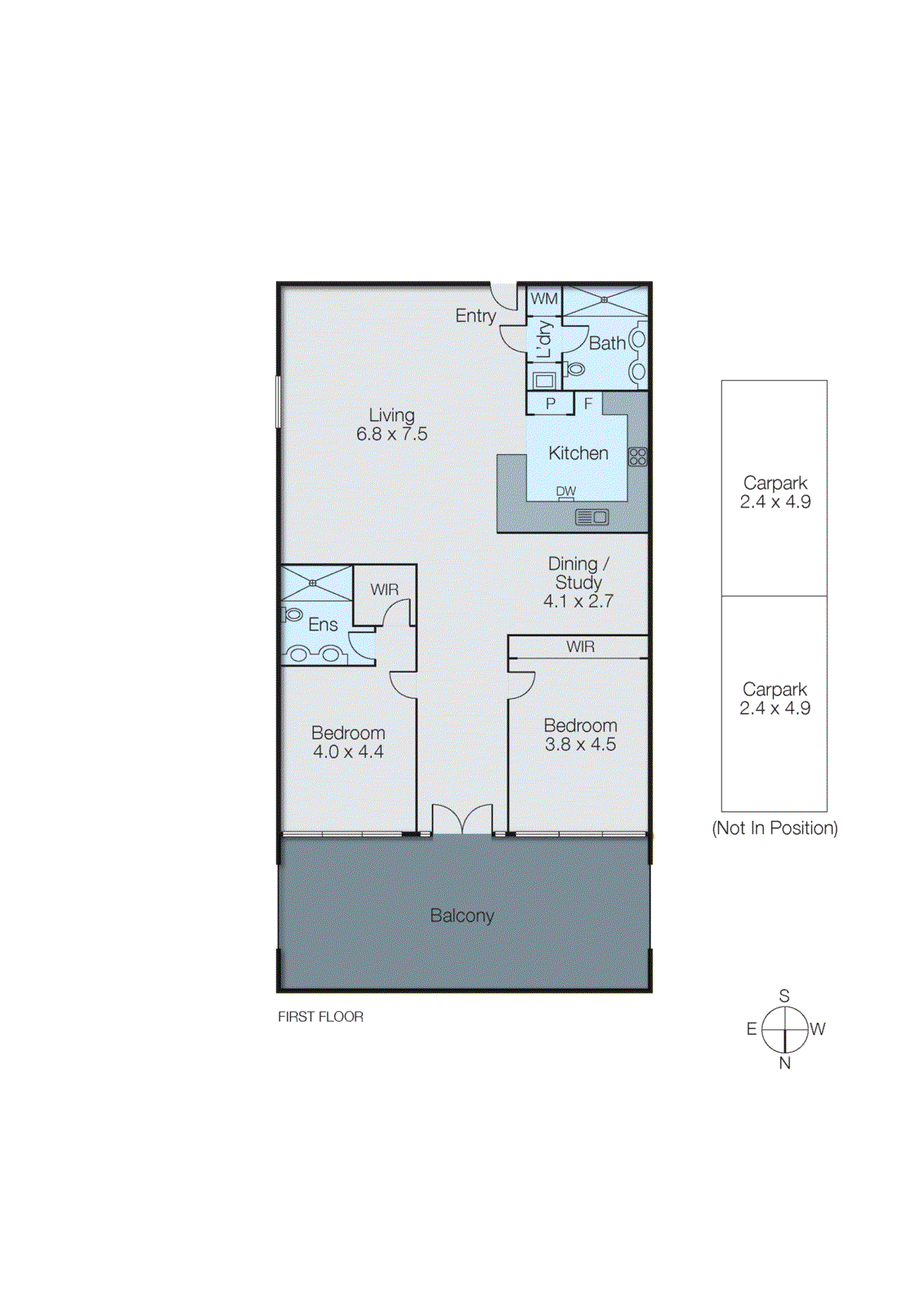 2/40 Atherton Road, Oakleigh VIC 3166 - Floorplan