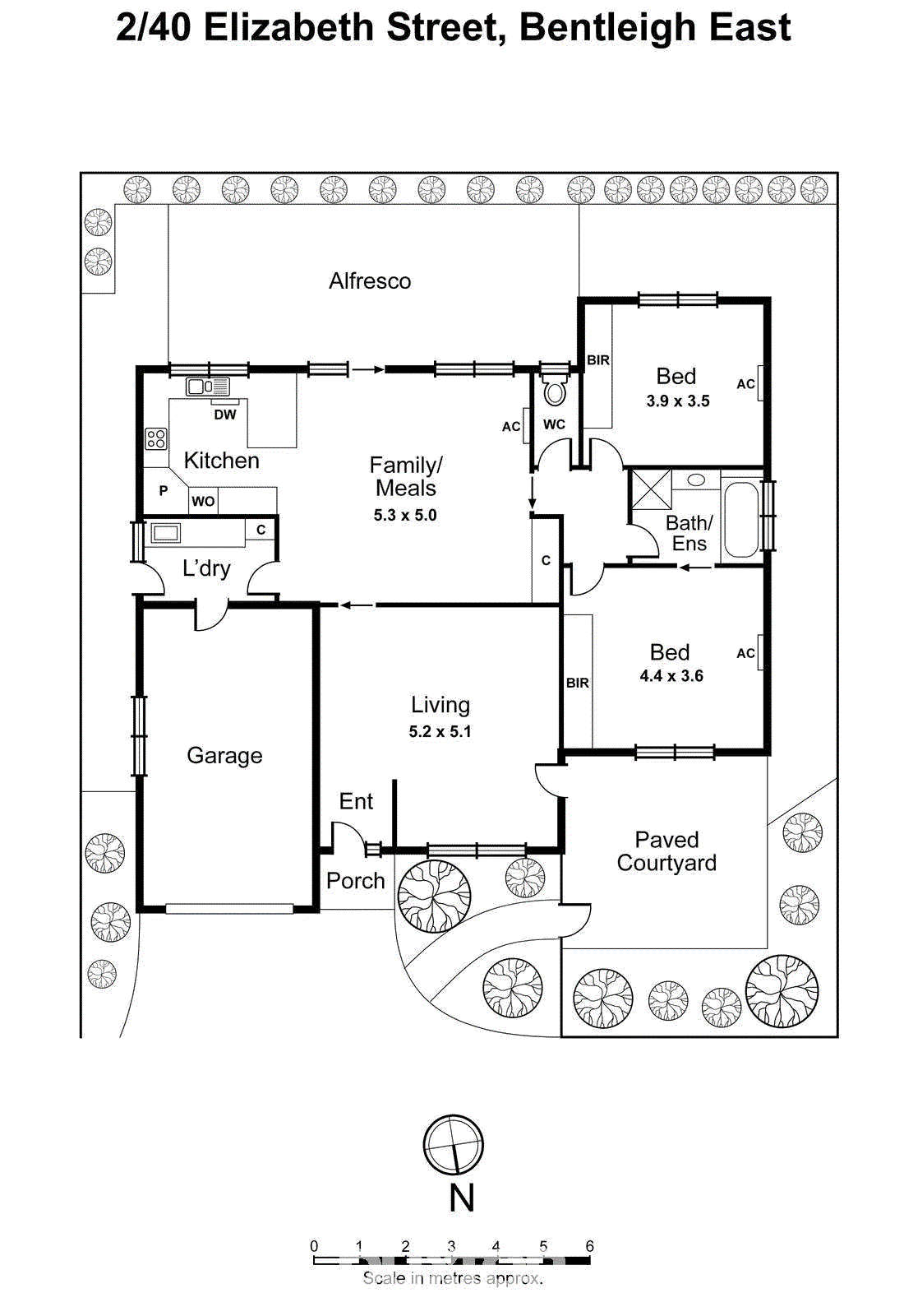 2/40 Elizabeth Street, Bentleigh East VIC 3165 - Floorplan
