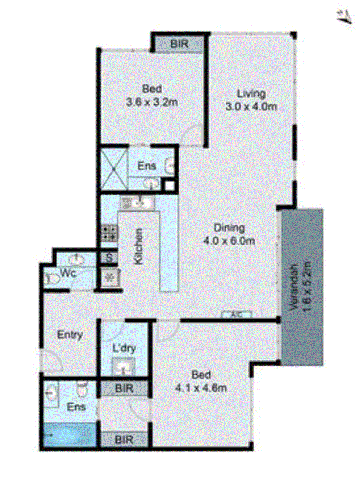 2401/2 Yarra Street, Geelong VIC 3220 - Floorplan