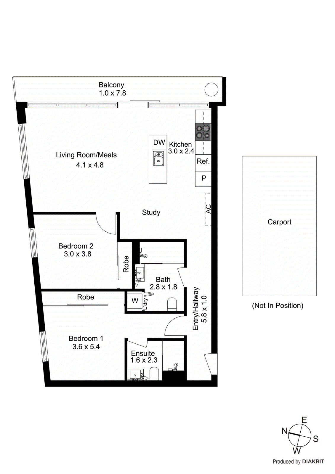 2401/248-250 City Road, Southbank VIC 3006 - Floorplan