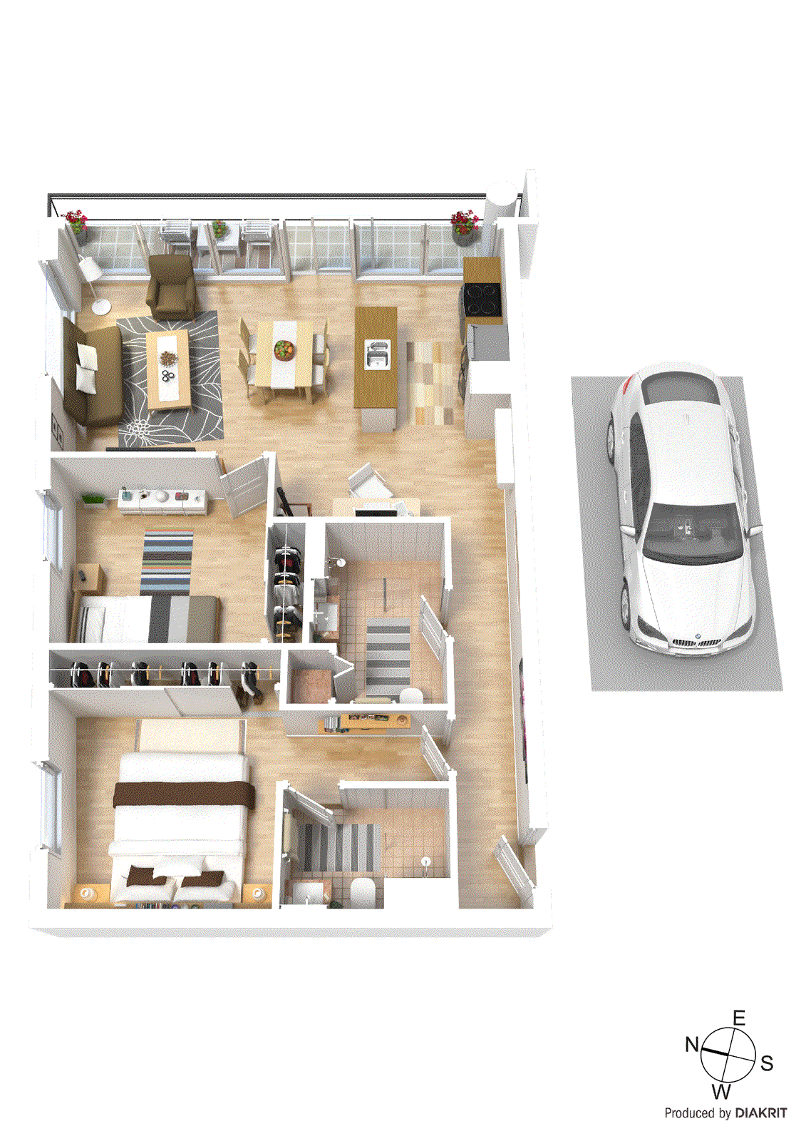 2401/248-250 City Road, Southbank VIC 3006 - Floorplan