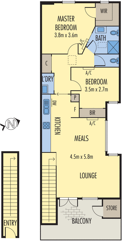 2/40c Victory Boulevard, Ashburton VIC 3147 - Floorplan