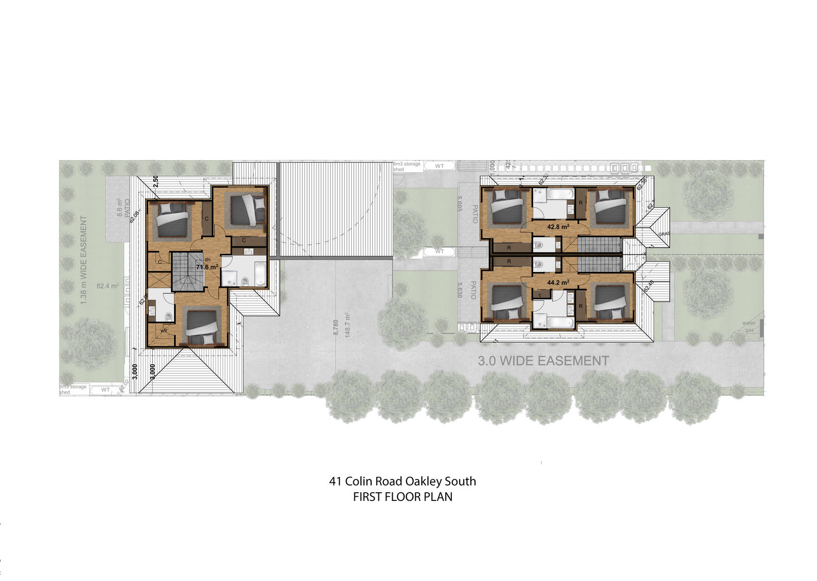 2/41 Colin Road, OAKLEIGH SOUTH VIC 3167 - Floorplan