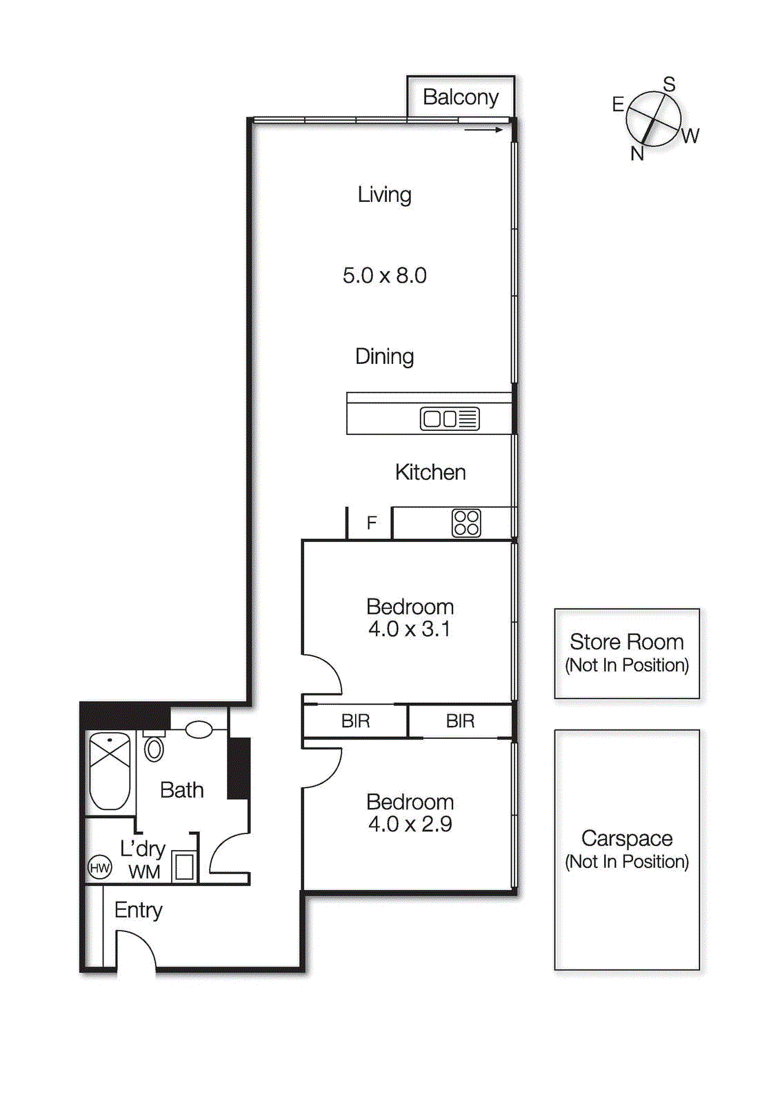 24/1 St Kilda Road, St Kilda VIC 3182 - Floorplan