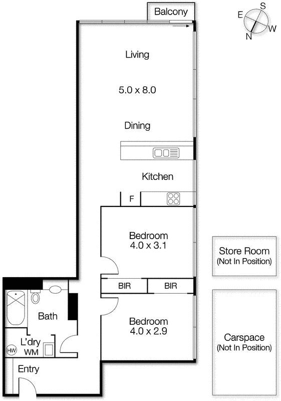 24/1 St Kilda Road, St Kilda VIC 3182 - Floorplan