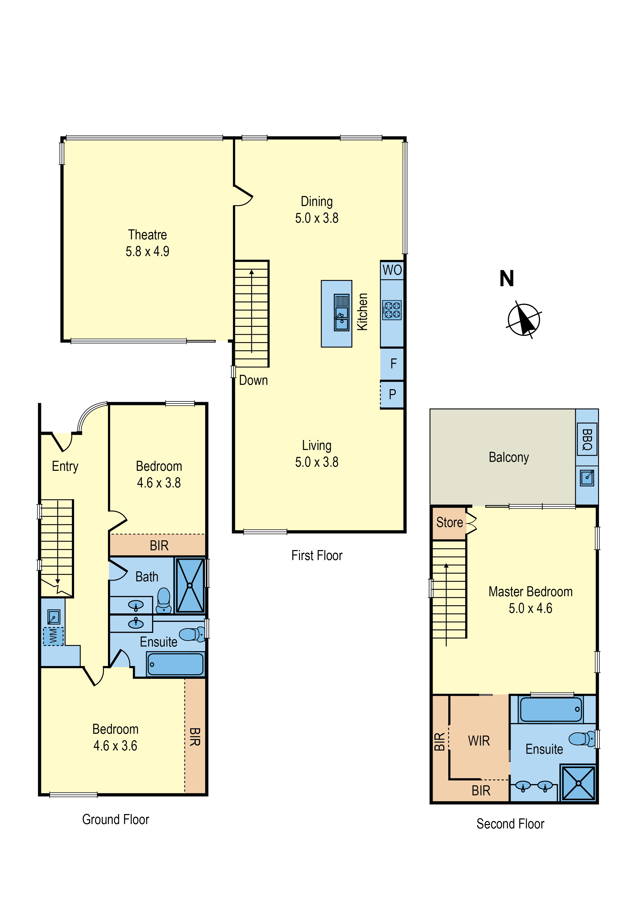 24/15 Beach Street, Port Melbourne VIC 3207 - Floorplan