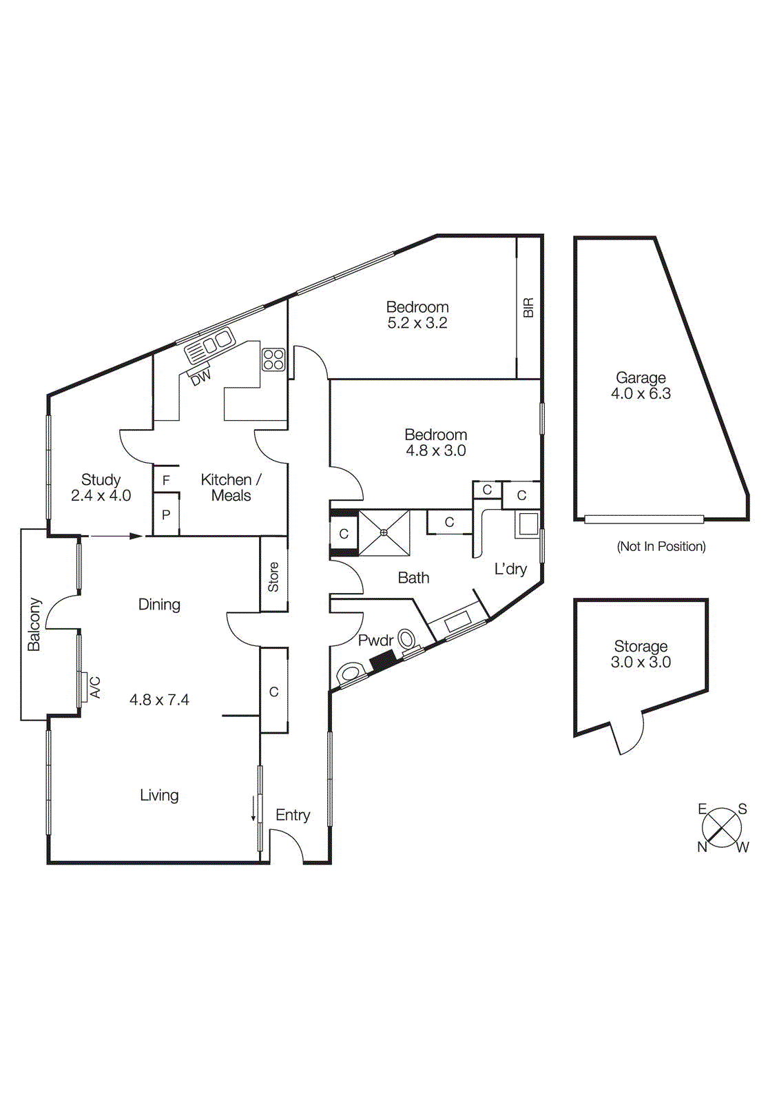 2/416 Dandenong Road, Caulfield North VIC 3161 - Floorplan