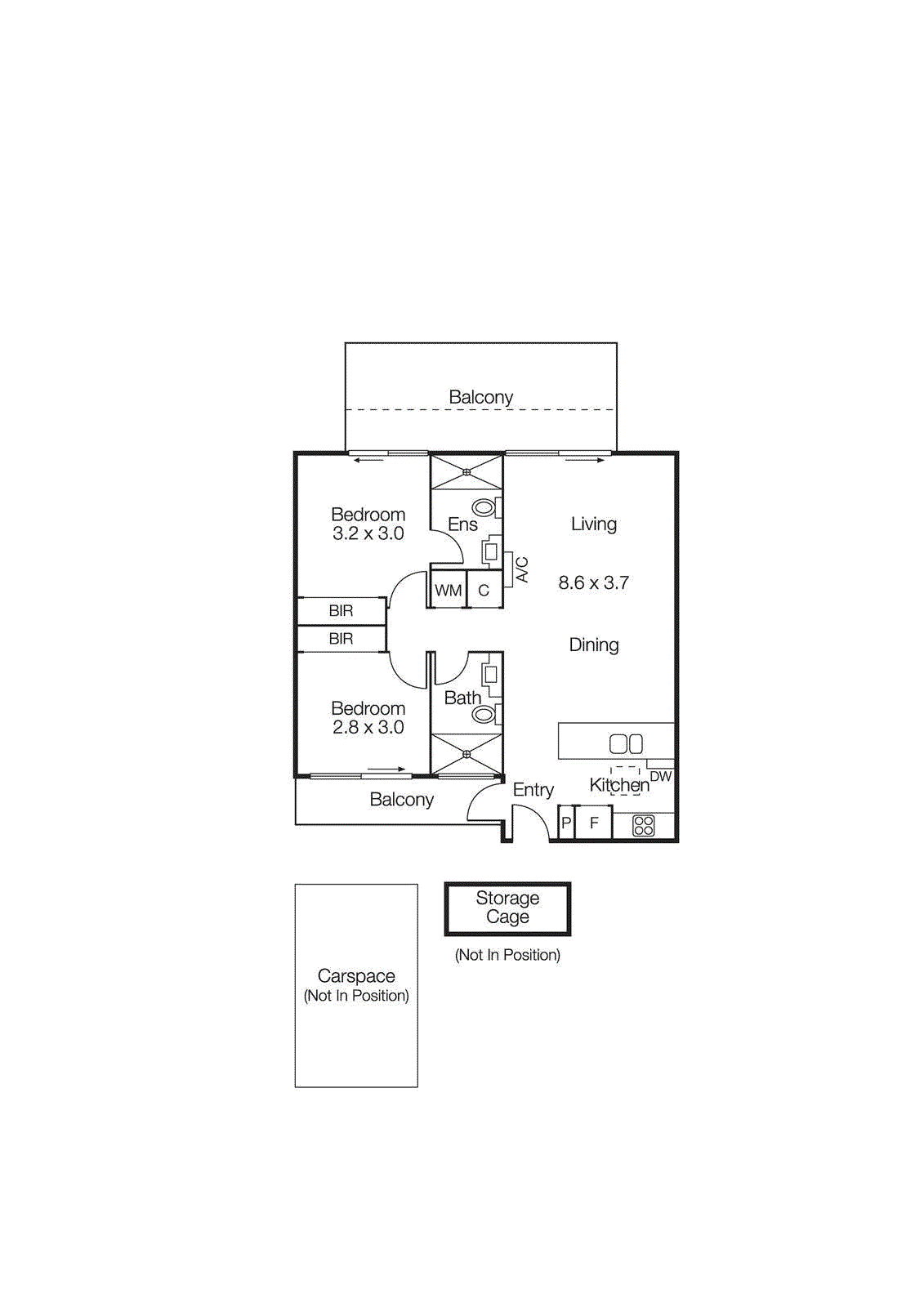24/17 Robe Street, St Kilda VIC 3182 - Floorplan