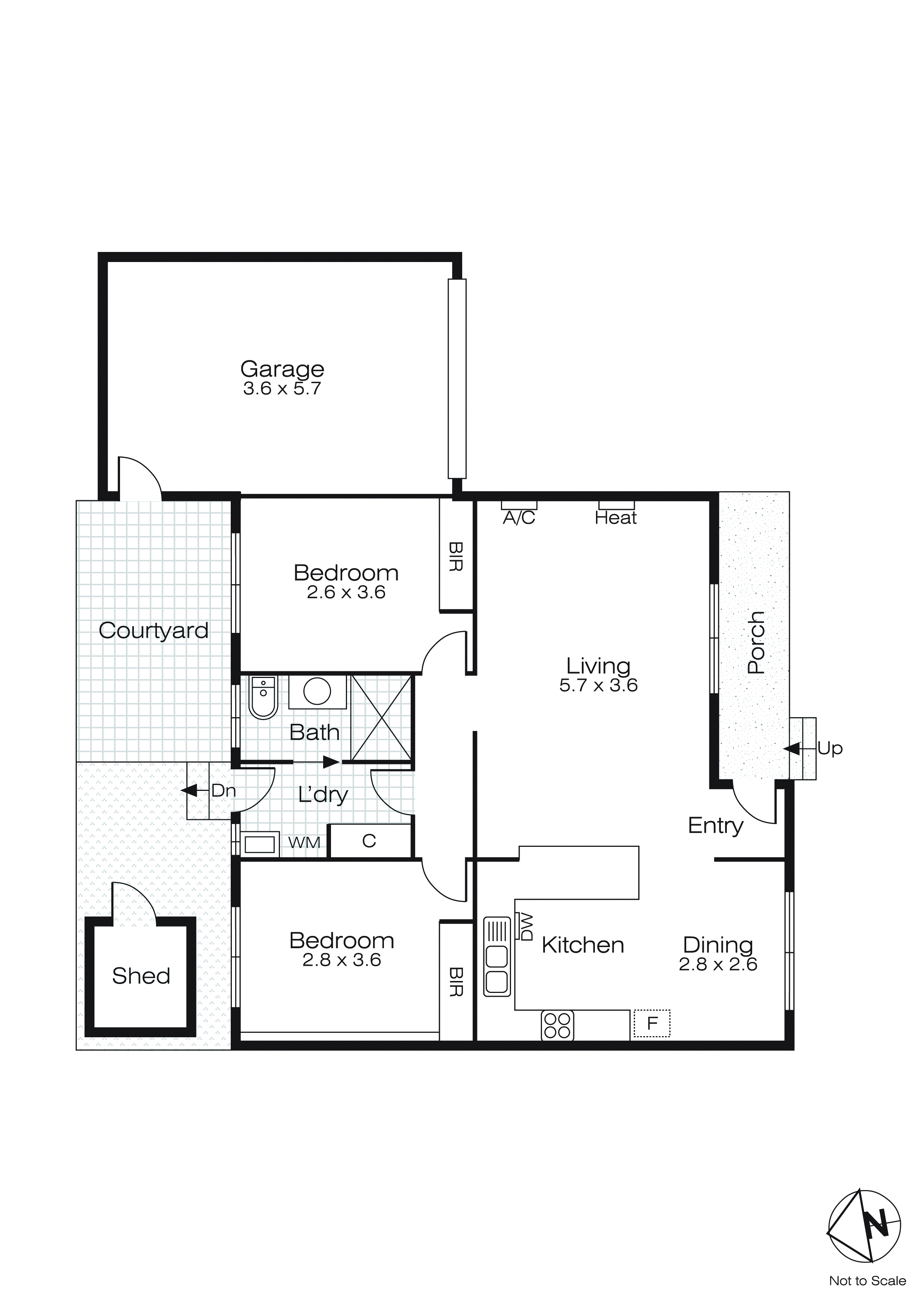 2/418 Forest Street, Wendouree VIC 3355 - Floorplan