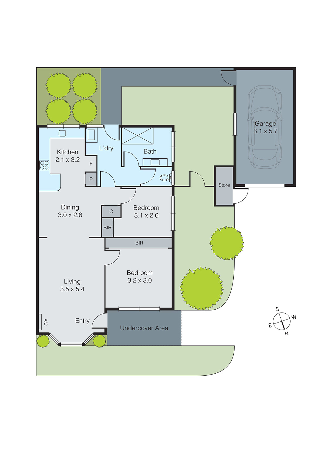 2/42-44 Park Crescent, South Geelong VIC 3220 - Floorplan