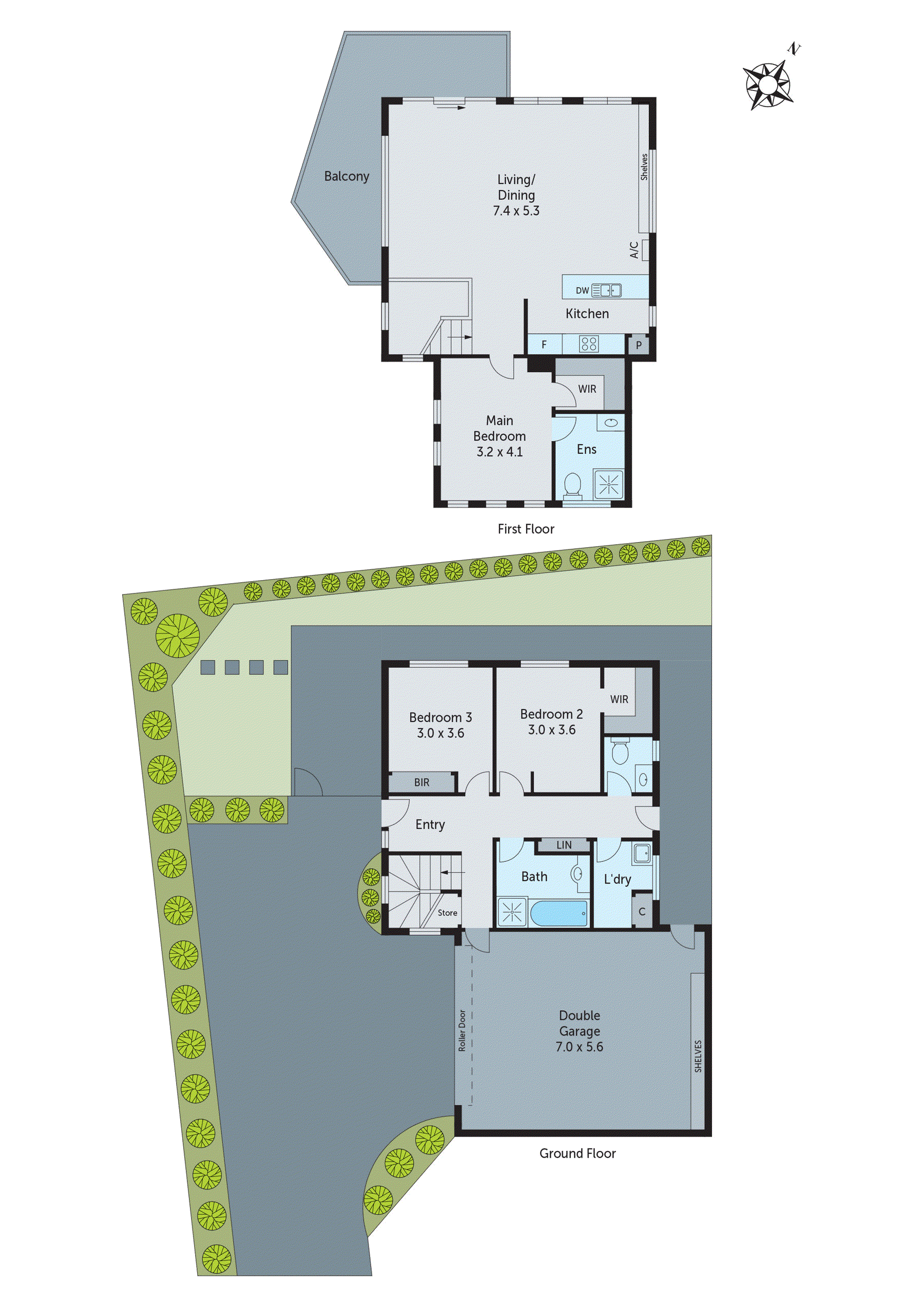 2/42 Coolangatta Drive, Clifton Springs VIC 3222 - Floorplan