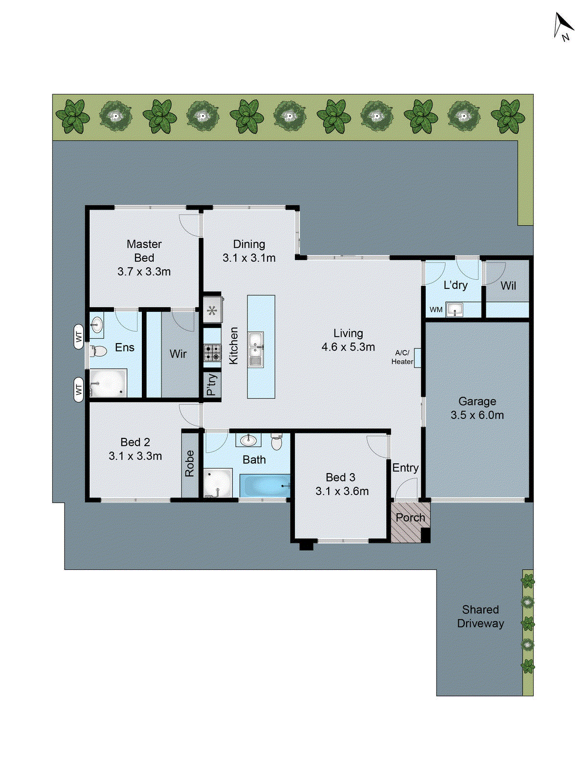 2/42 Itkeston Street, Herne Hill VIC 3218 - Floorplan