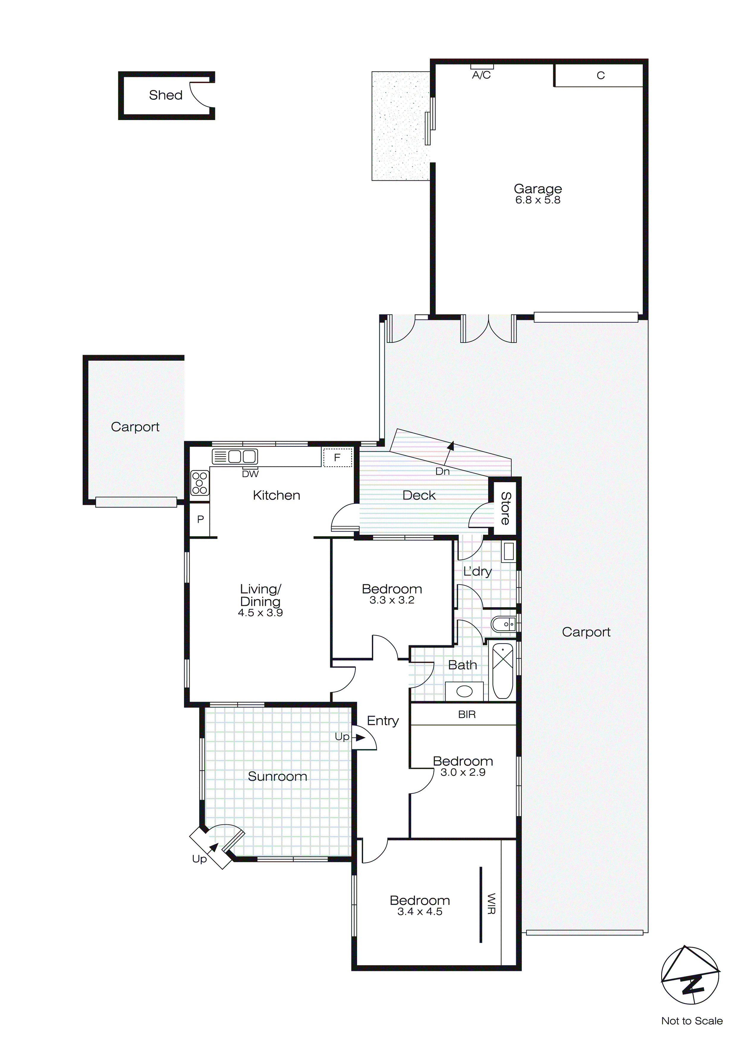 242 Park Street, Delacombe VIC 3356 - Floorplan