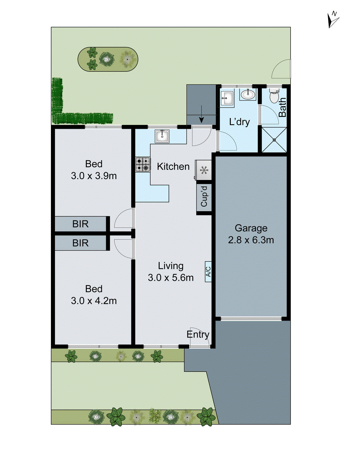 2/42 Sanglen Terrace, Belmont VIC 3216 - Floorplan