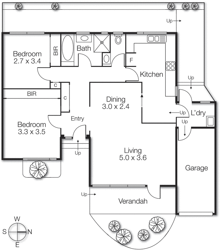 2/42 Union Street, Brighton East VIC 3187 - Floorplan
