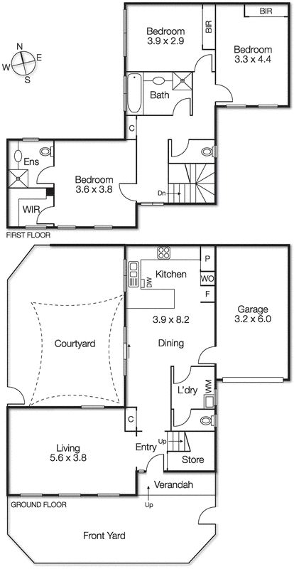 24/27-51 Charles Street, Bentleigh East VIC 3165 - Floorplan
