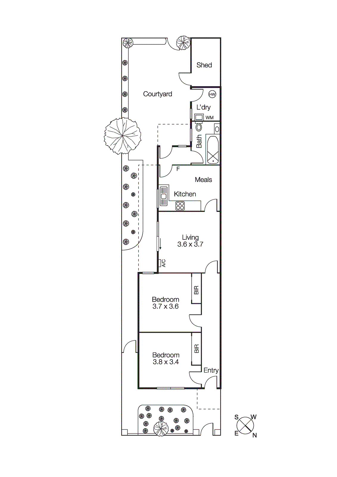 243 Graham Street, Port Melbourne VIC 3207 - Floorplan